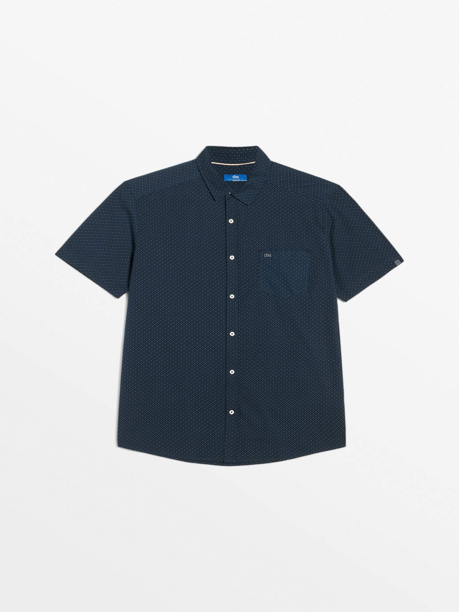 Chemise Homme Manches Courtes Marine