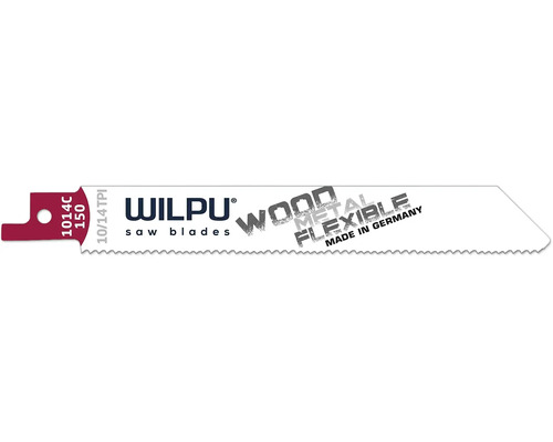 Wilpu 1014C/150 reciprozaagblad, 5 stuks