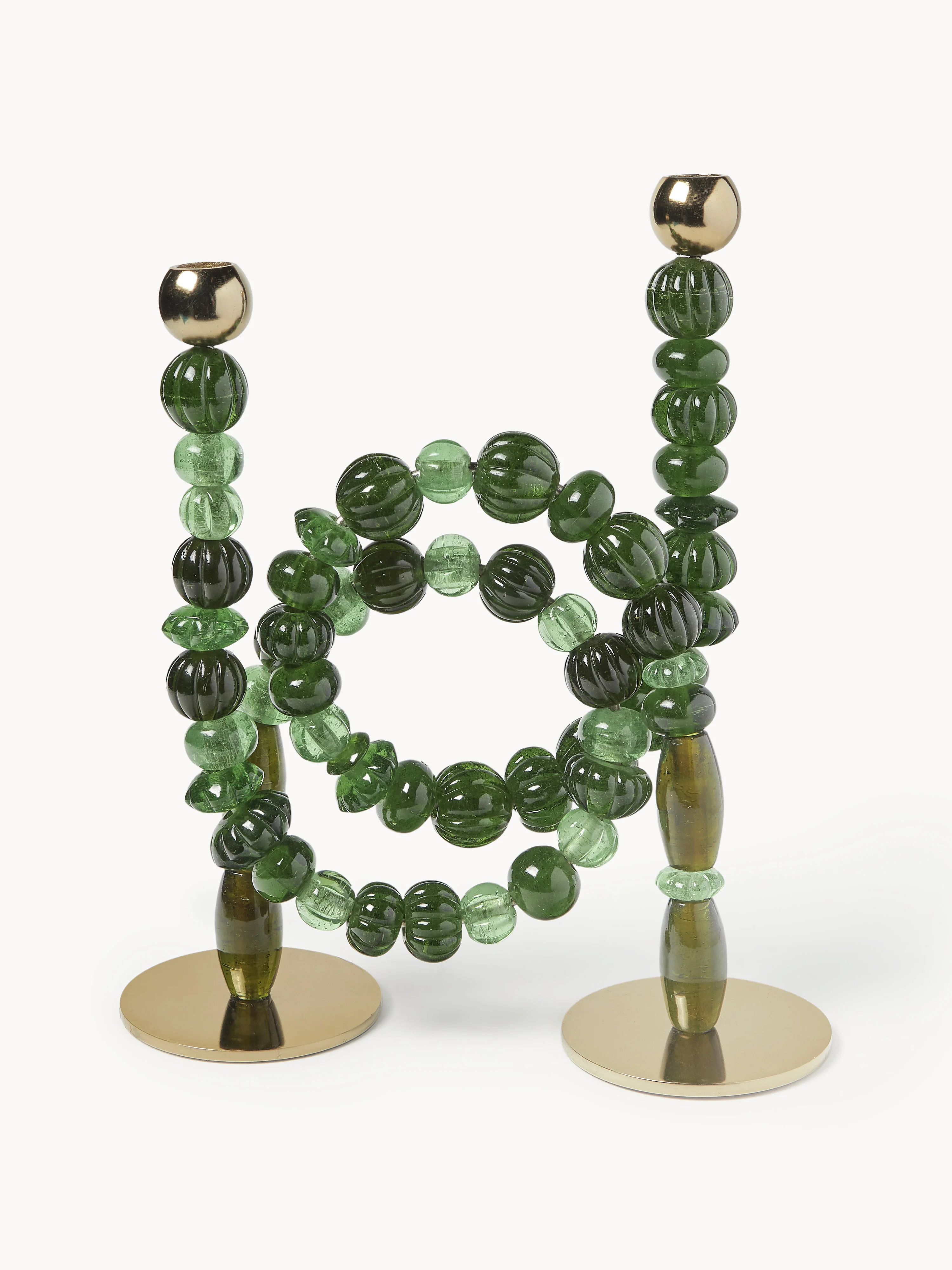 Handgemaakte kaarshouder Beads