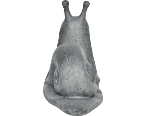 Tuinfiguur slak Lafiora 37 x 16 x 24,5 cm donkergrijs