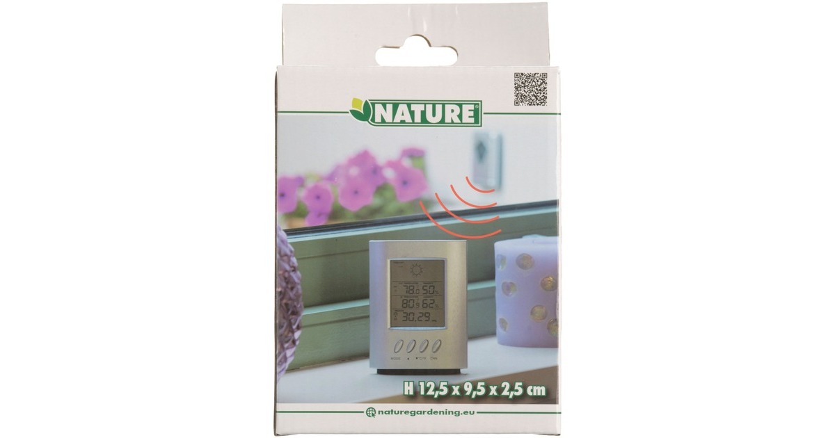NatureDraadloos digitaal weerstation  (Zilver)
