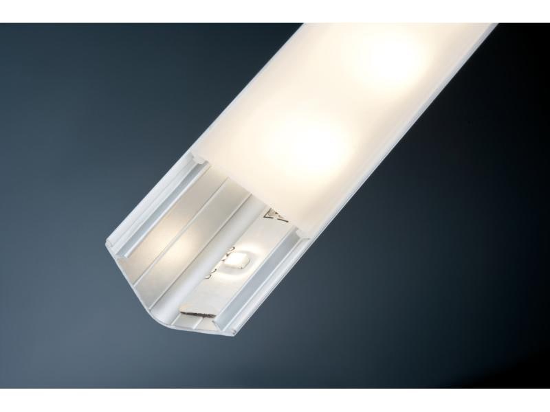 Paulmann Delta Profil Schiene 1 Meter Delta Profil-Schiene mit Diffusor 1 Meter