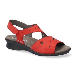 phiby  NUBUCK bucksoft 6941 scarlet  Rouge