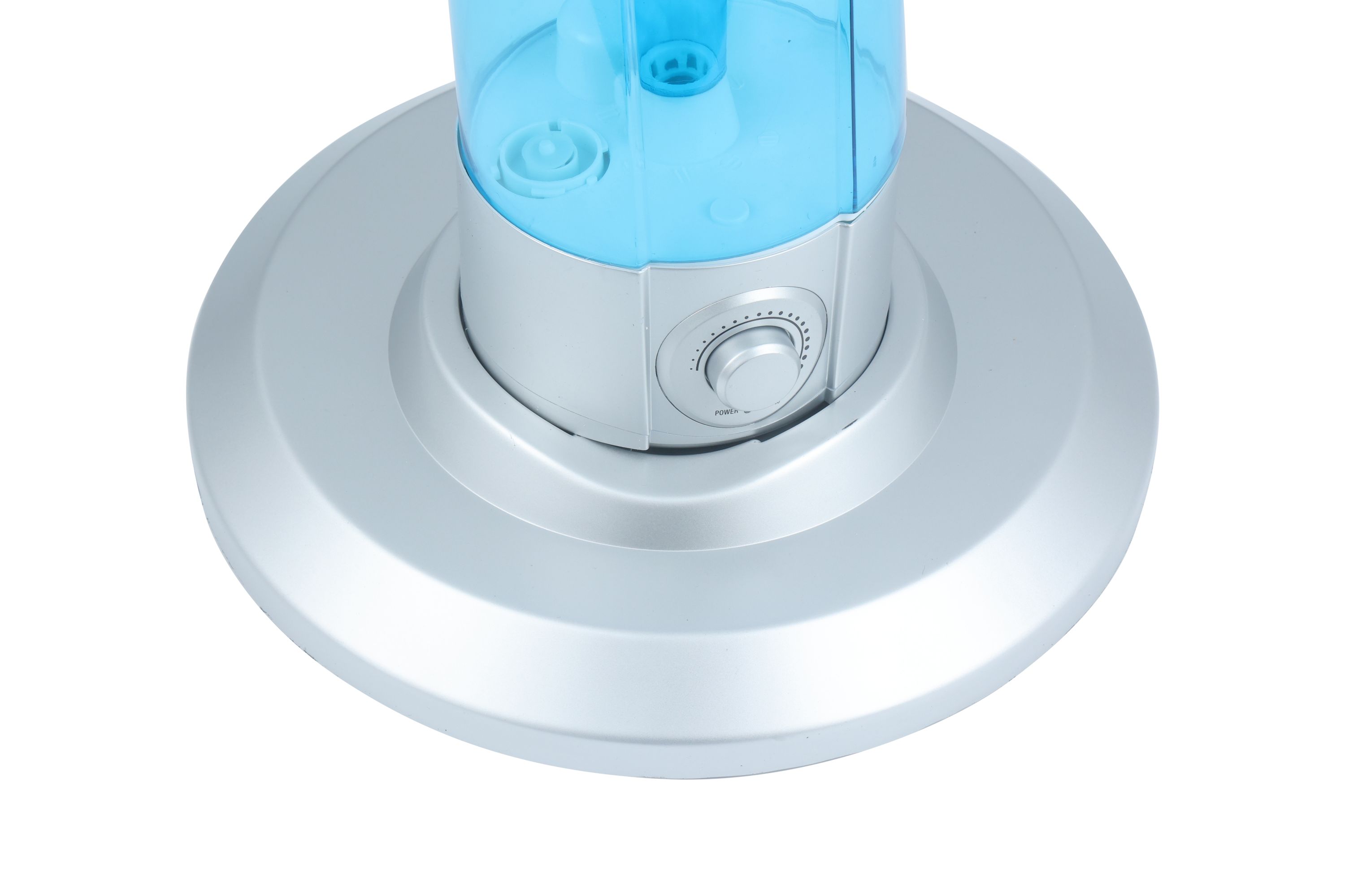 Standventilator mit Sprühnebel FOGGY silber