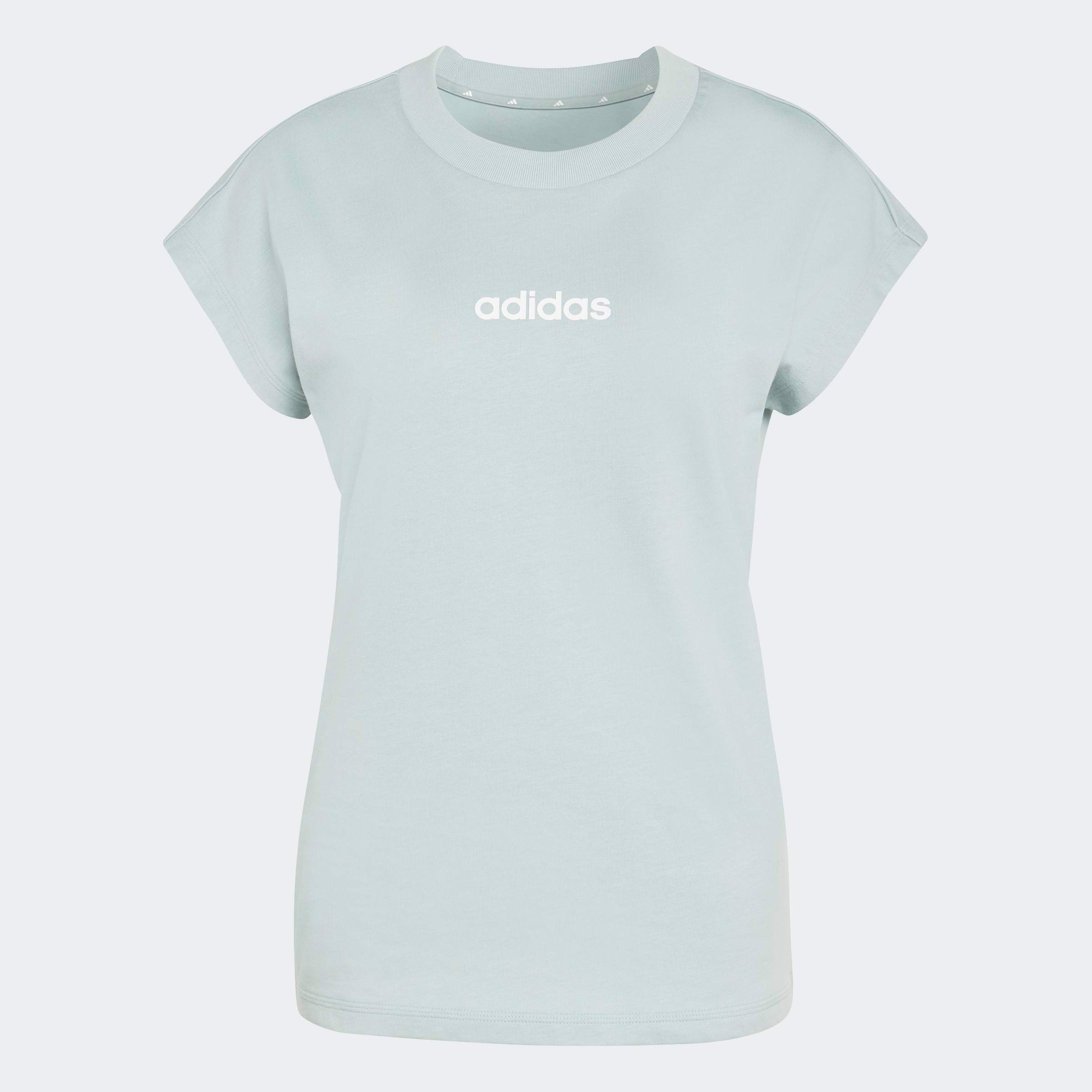 adidas Sportswear T-Shirt »W LIN SJ T« sportlicher Stil, Kurzarm, ohne Verschluss, aus Baumwolle