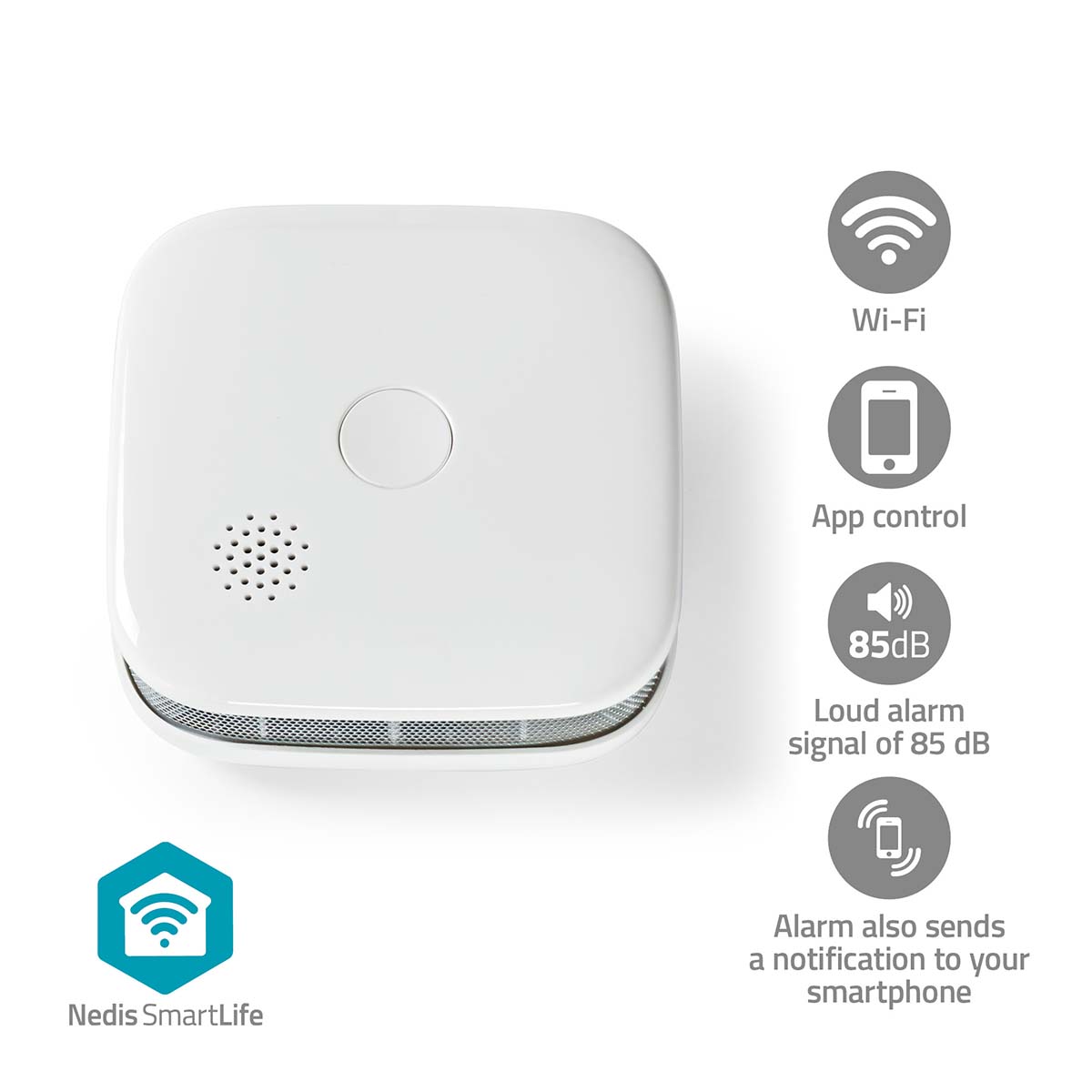 Nedis WIFIDS21WT SmartLife Rookmelder