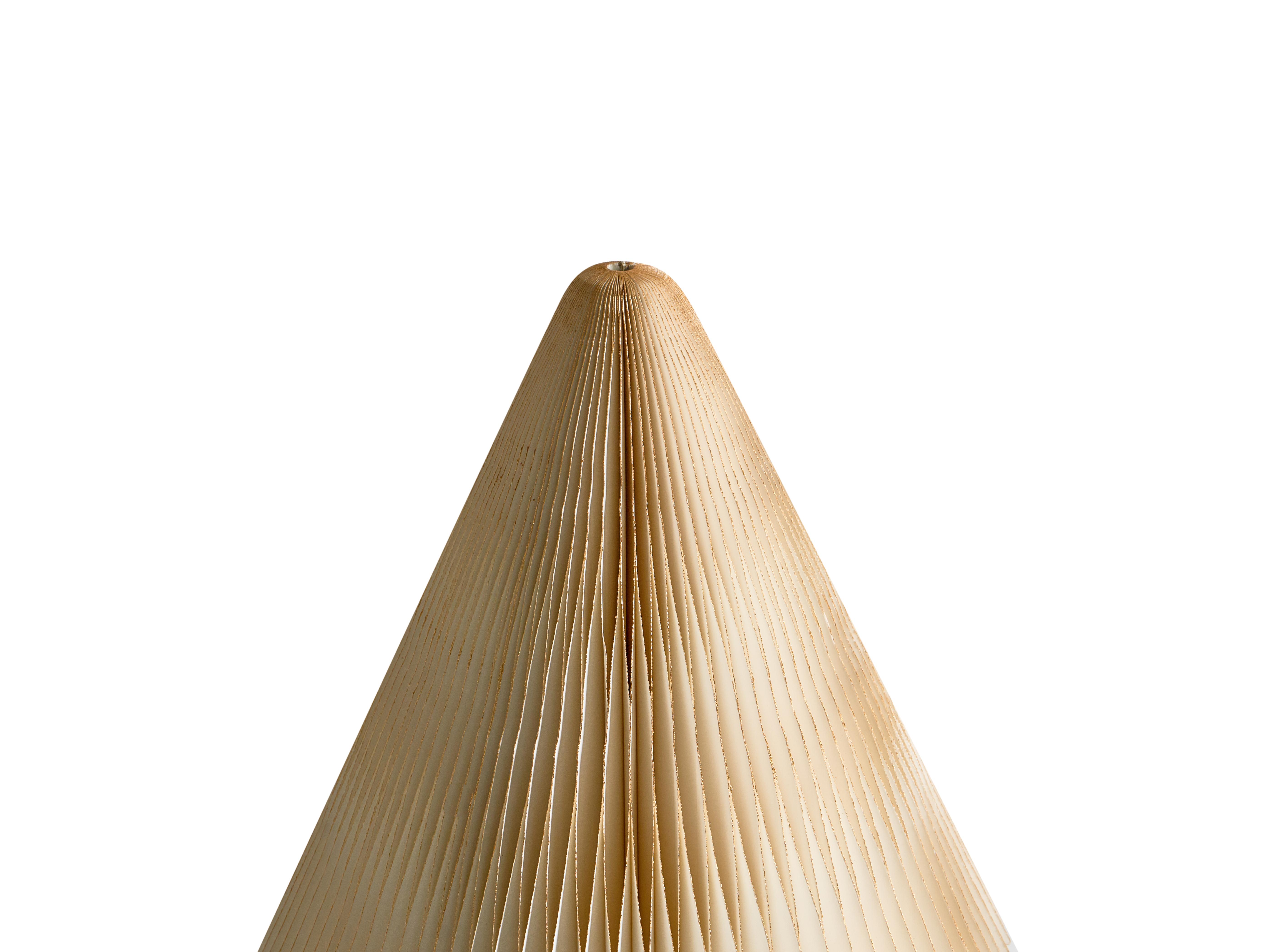 Set van 2 kerstdecoraties VEFSNA Kerstboom 90/122 cm Beige/groen