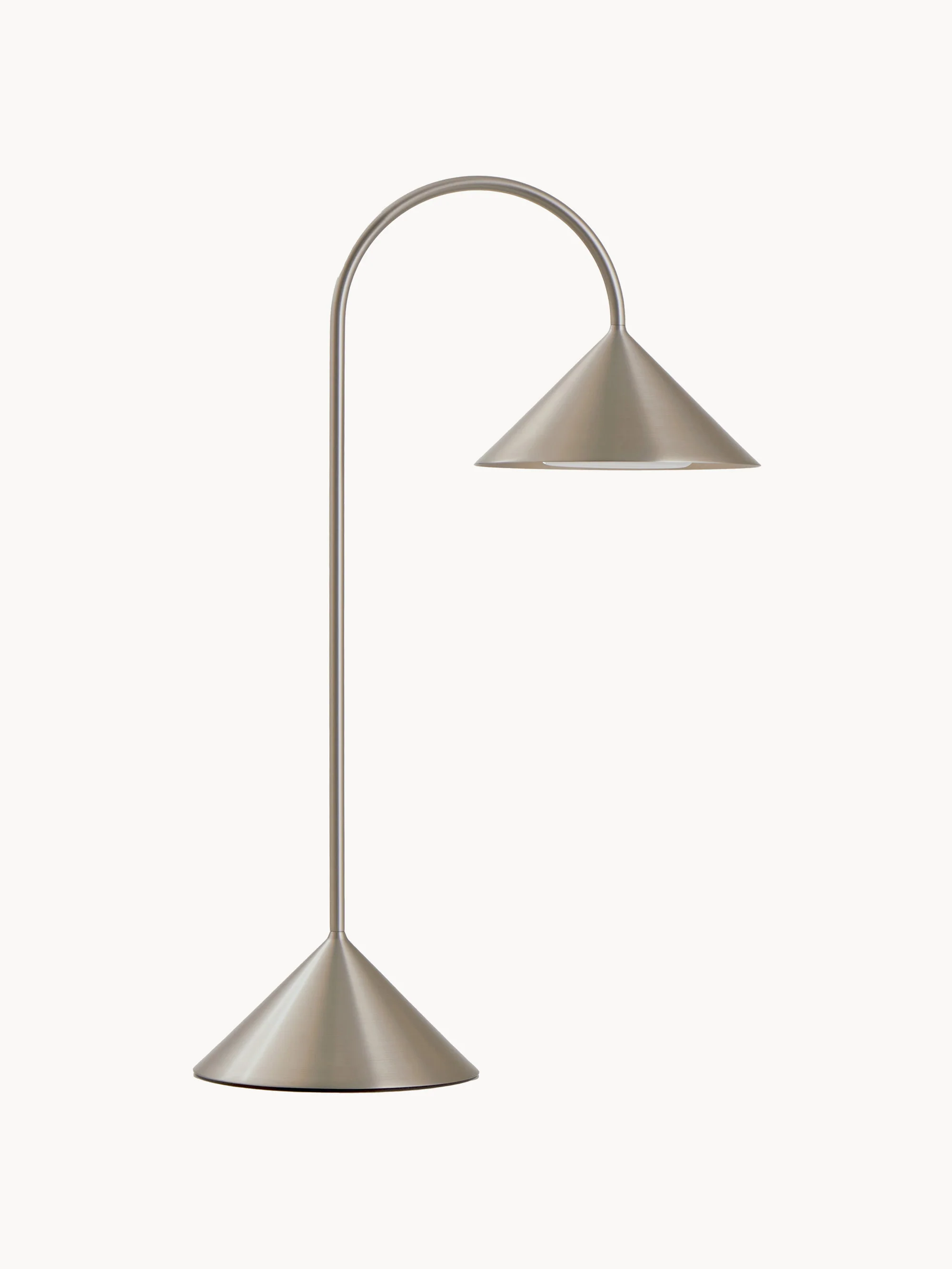 Draagbare outdoor LED-tafellamp Grasp, dimbaar