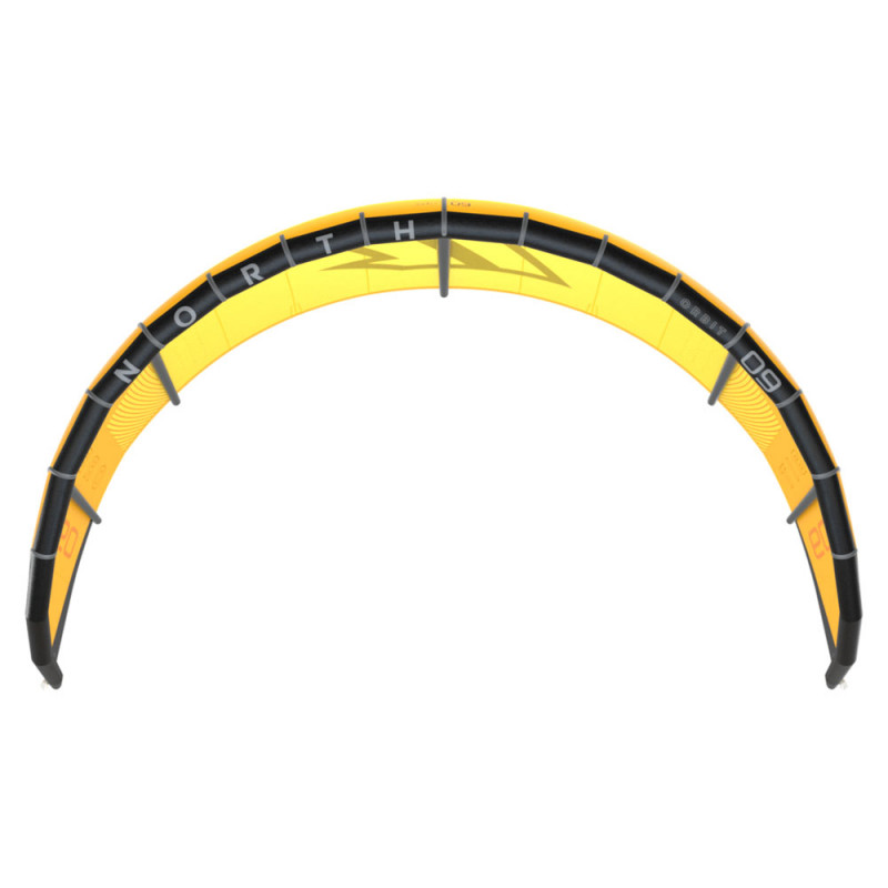 AILE DE KITESURF NORTH ORBIT 2023 JAUNE