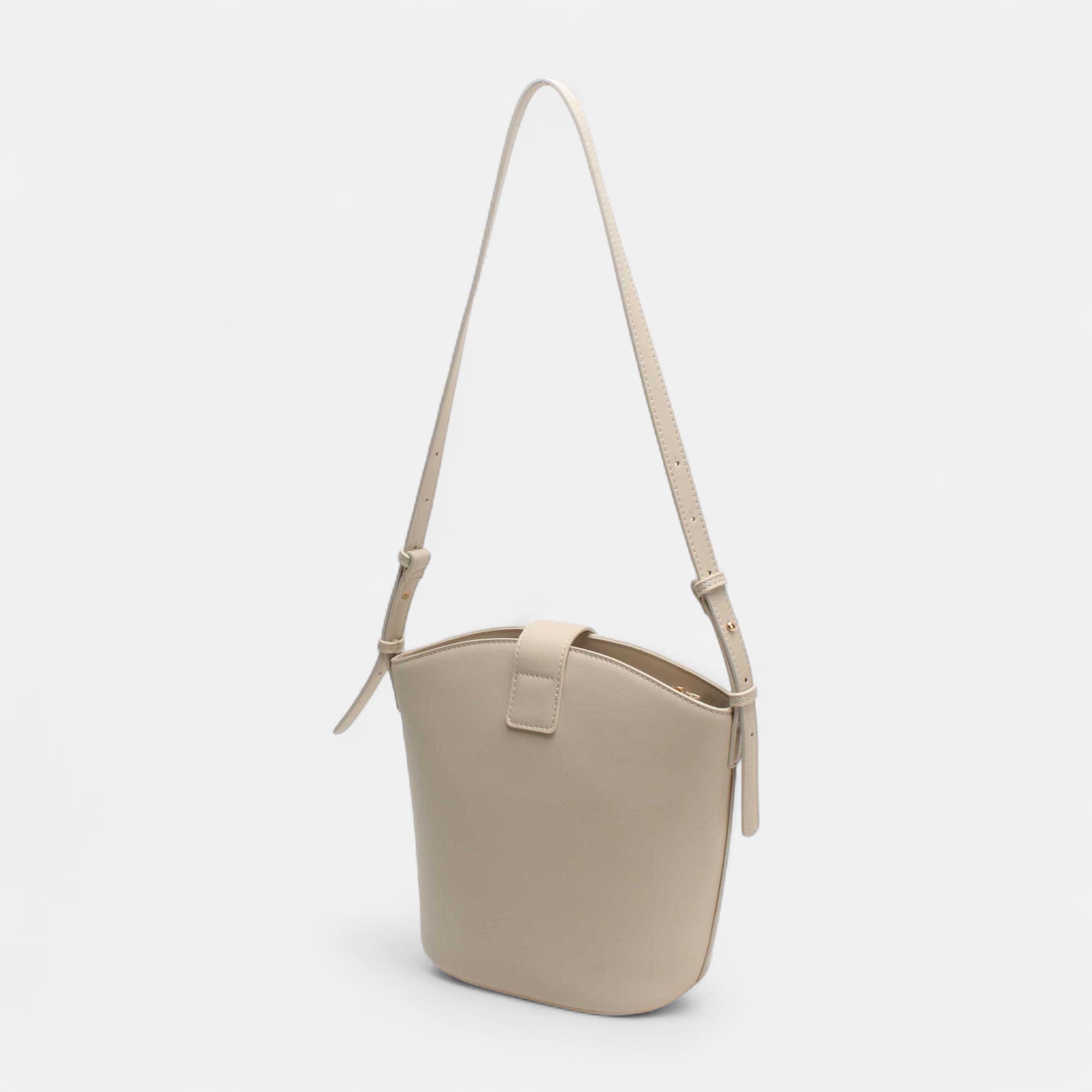 Sac à main beige