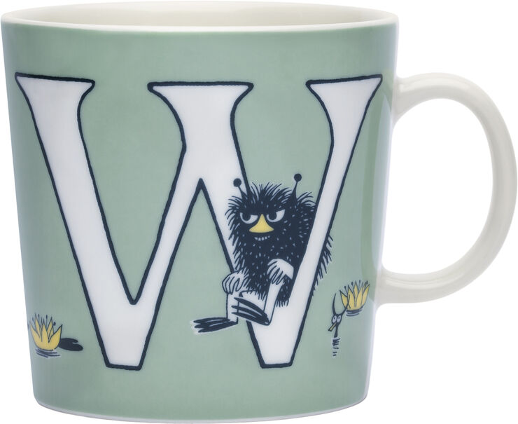 Iittala Moomin Arabia krus 40 cl, ABC W Multifarvet