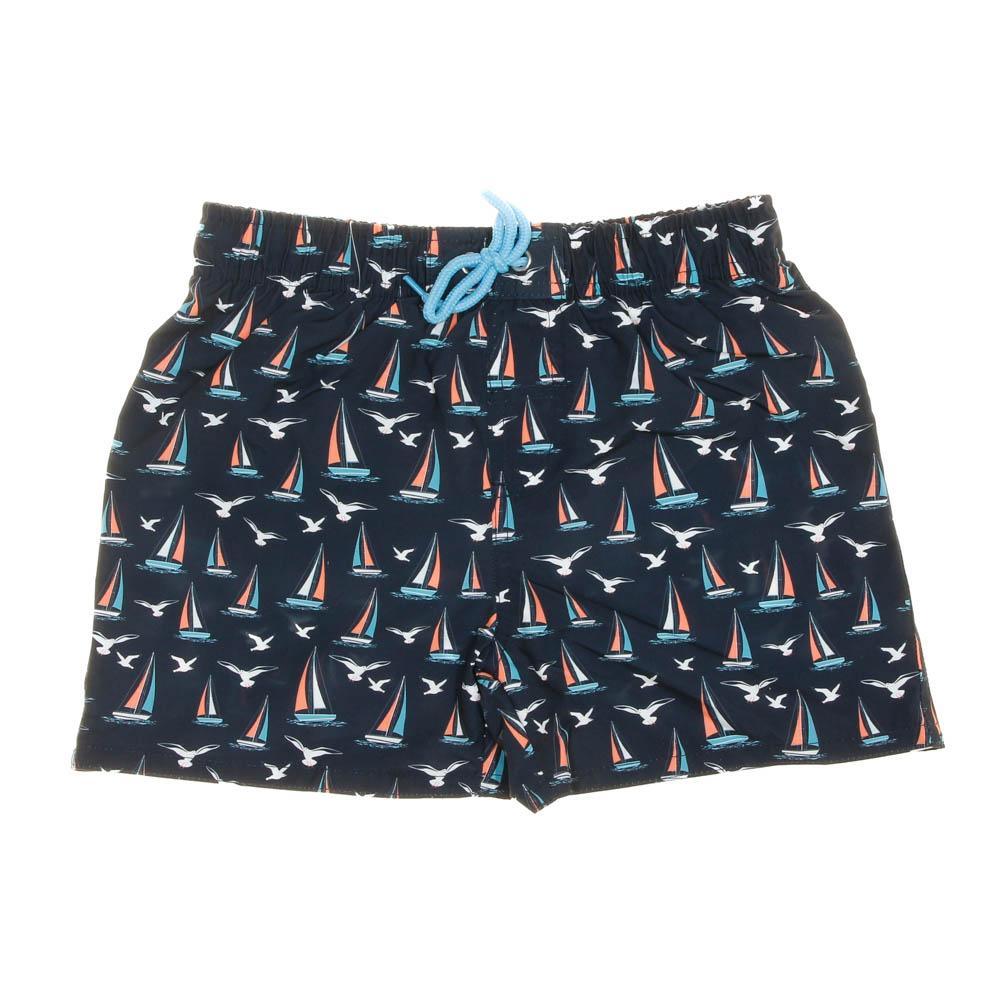 Sun project Short de bain Marine/Orange Garçon Sun project 3072