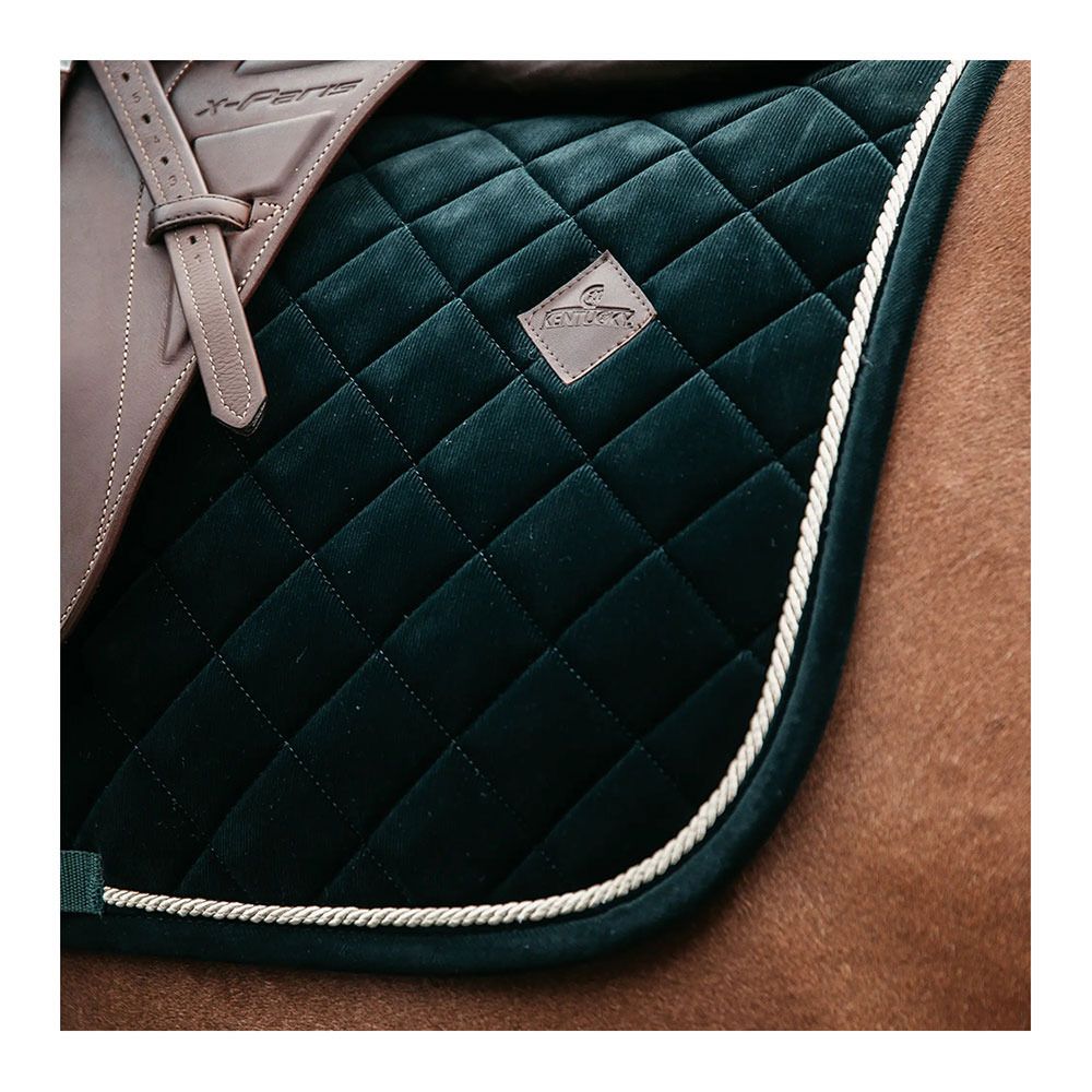 Kentucky CORDUROY - Tapis d'obstacle vert sapin