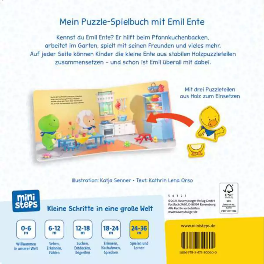 Ravensburger ministeps® Hallo, Emil Ente!