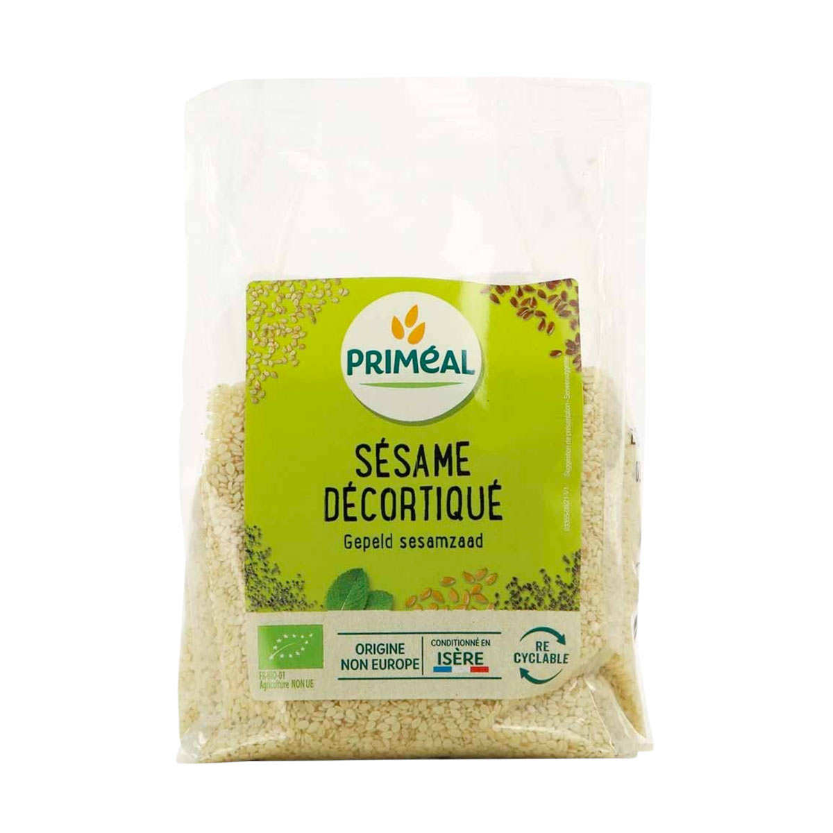 Sésame décortiqué bio