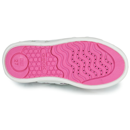 Geox - J SKYLIN GIRL - Blanc / Noir / Rose