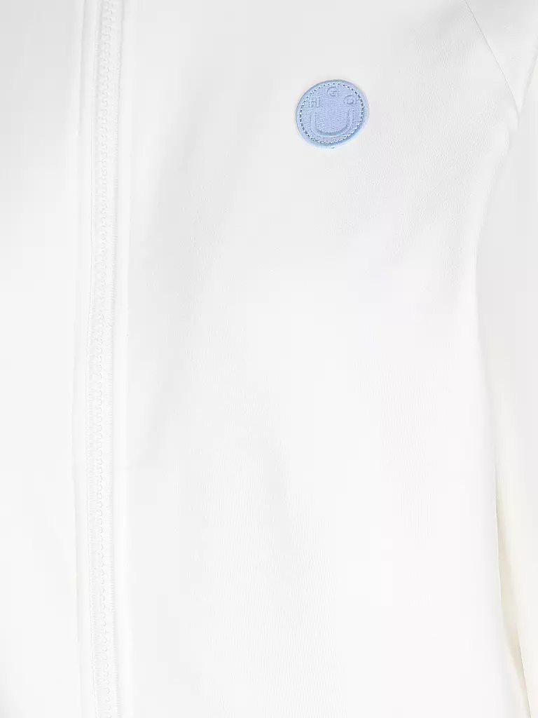 HUGO Sweatjacke DEMILIE_B weiss