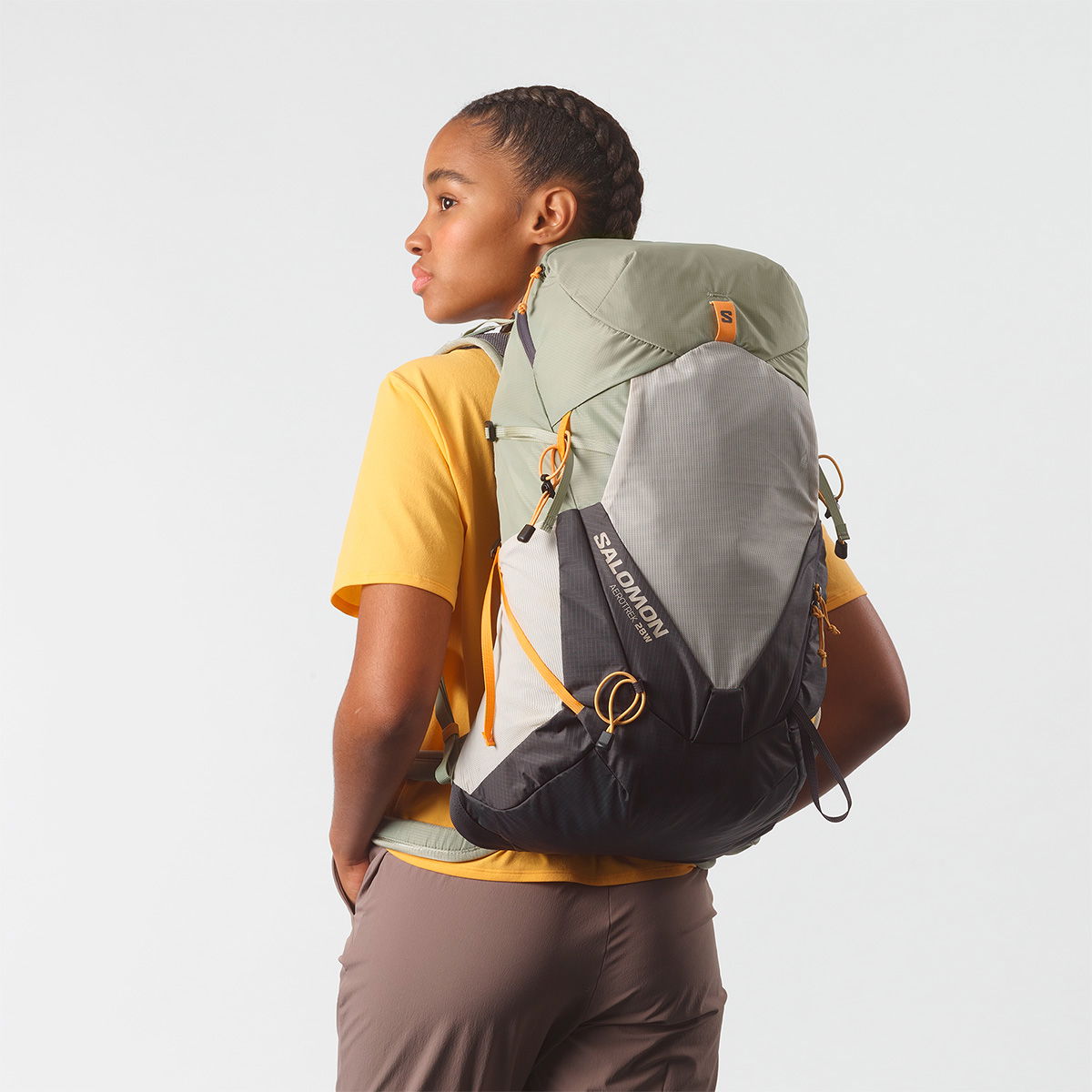 Salomon Aerotrek rygsæk 28 L dame (Seagrass) - Spejder Sport