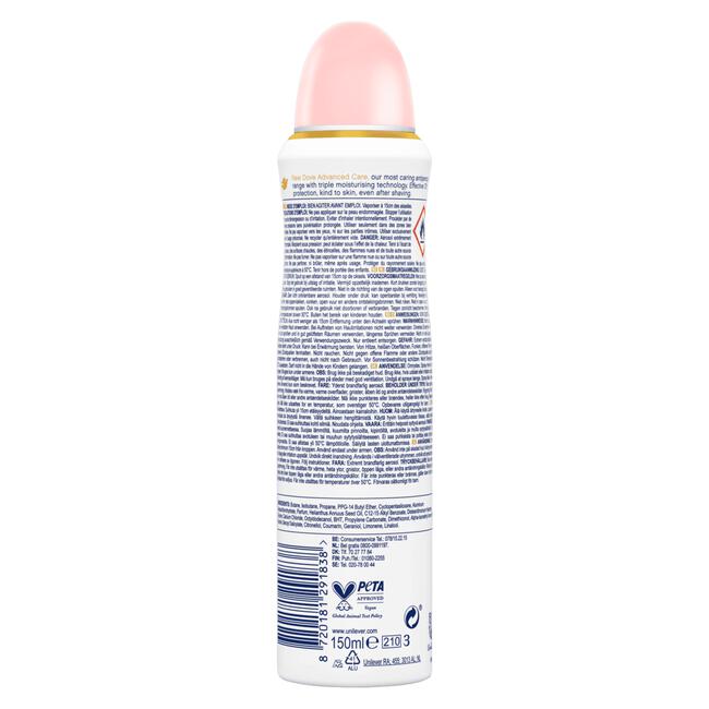 Dove Soft Feel Anti-Transpirant Deodorant Spray 150 ML