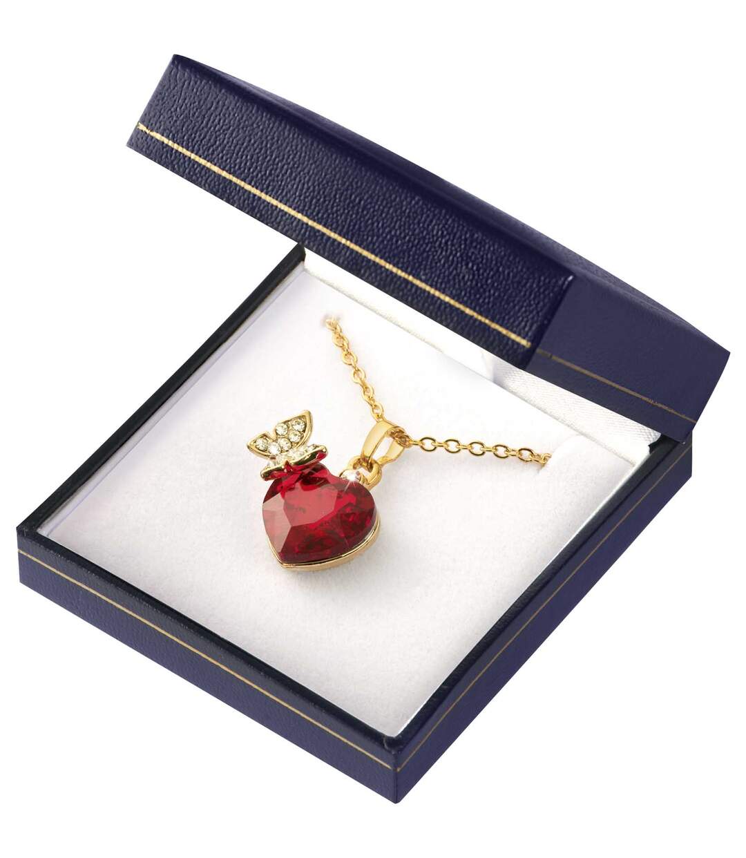 Collier Cœur de Cristal