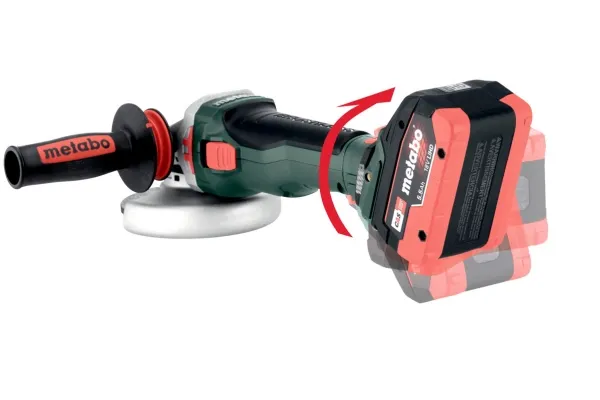 Metabo WVB 18 LTX BL 15-125, 10000 rpm, 12,5 cm, Batteri, 2 kg, Børsteløs motor