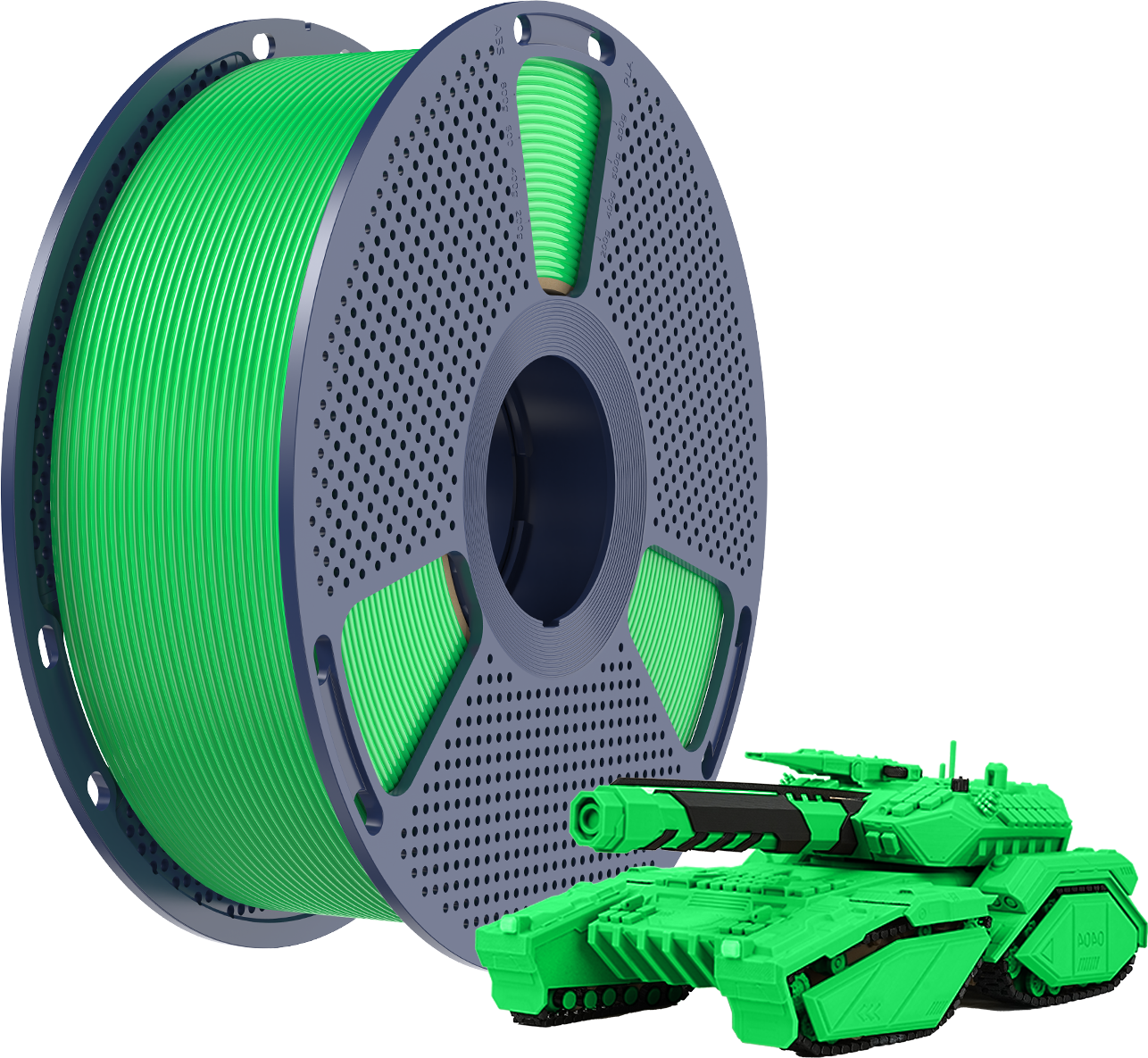 SUNLU  PLA Green, 1,75 mm / 1000 g    Biologisch abbaubares PLA Material