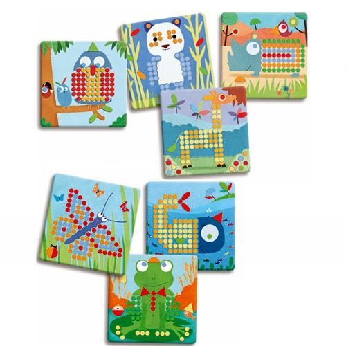 Djeco mozaïekpuzzels rigolo DJ08136