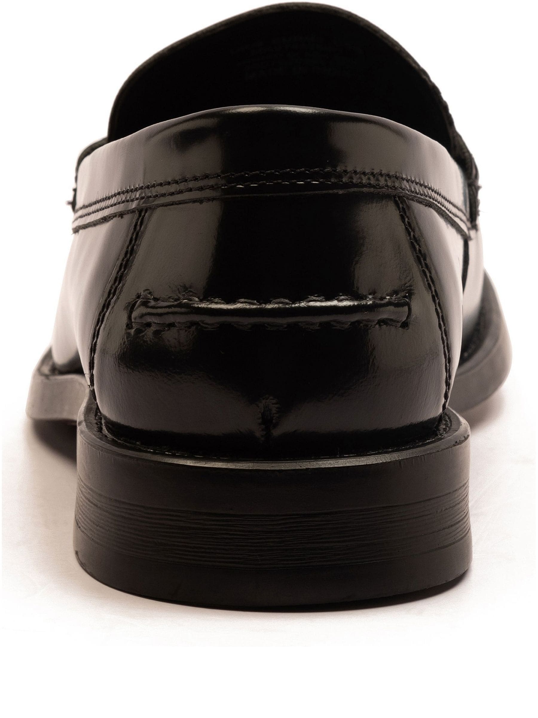 Zwart - Off The Hook Monro Loafer Formal Casual Slip-On Leather Shoes
