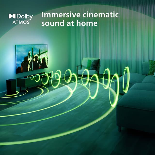 Philips TAB6309 Soundbar 2.1 (med trådløs subwoofer)