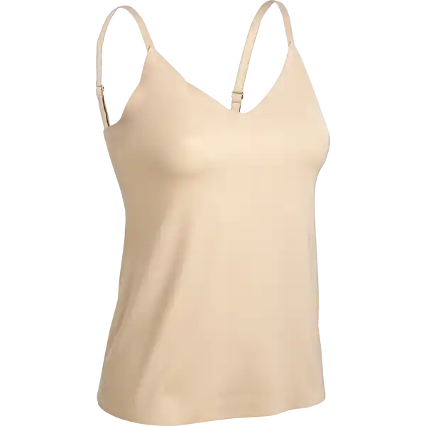 Lasercut Trägerhemd beige Gr. L