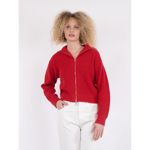 Neo Noir Masja Knit Cardigan, Red, 34