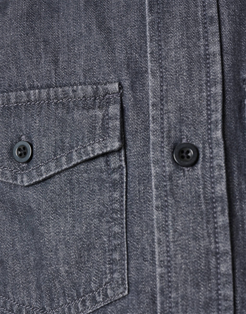 Shoeby denim overhemd grey denim