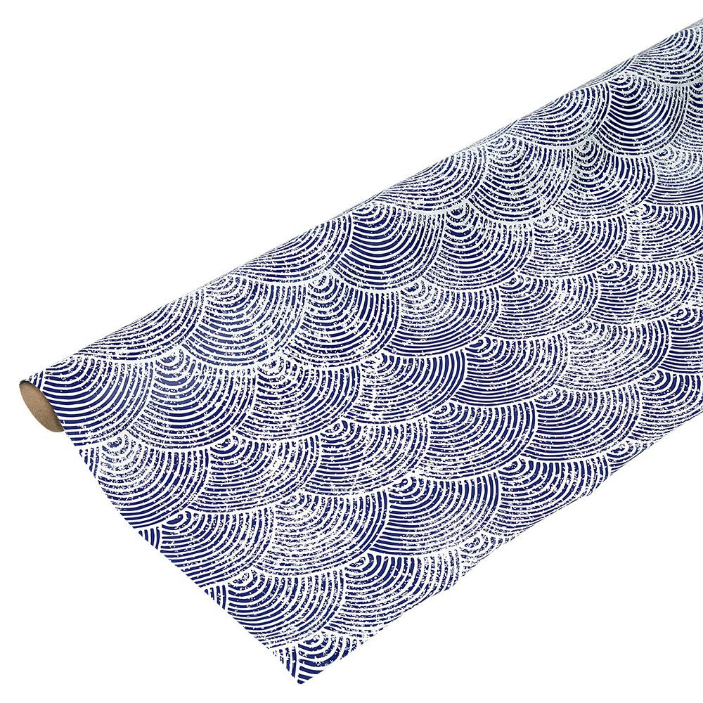 Toile cirée au mètre à motifs écailles