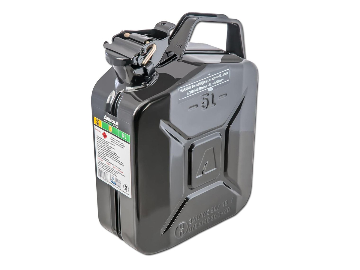 040 Parts metalen benzine jerrycan - 5 liter