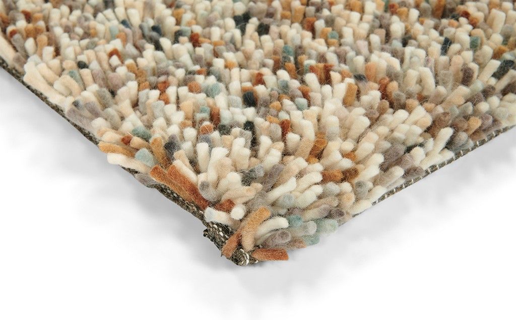 Vloerkleed Natural 066901 Pop Art  | Brink & Campman