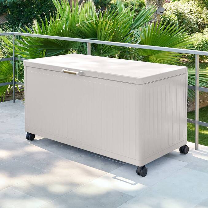 Coffre de rangement EDENIO Argile