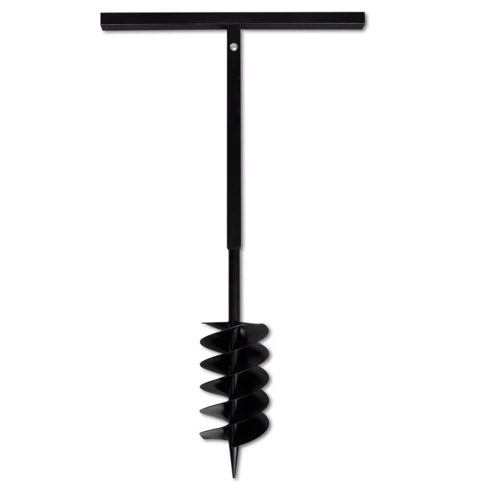 Bêche et tarière manuelle 150 mm avec rallonge 13 m acier