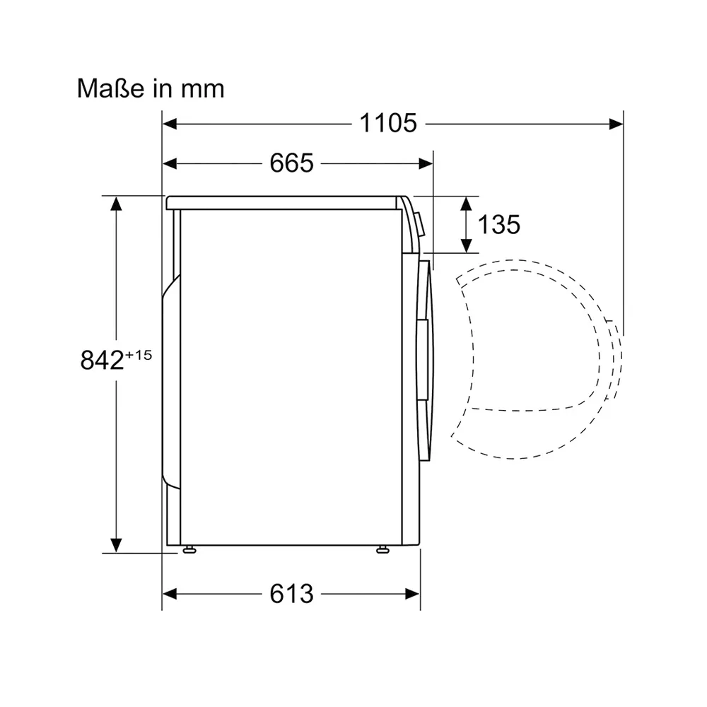 Siemens WQ46B2C1CH 9kg & WG56B2A5CH 10kg Waschturm