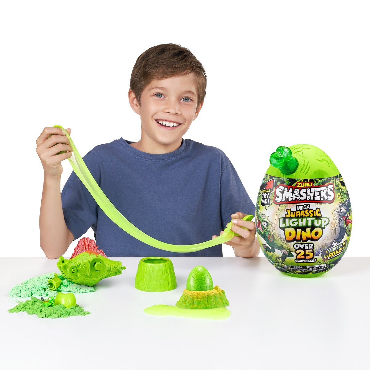 Mega Jurassic Light Up Dino Smashers