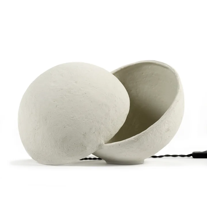 Serax - Earth Tischleuchte rund L, weiss