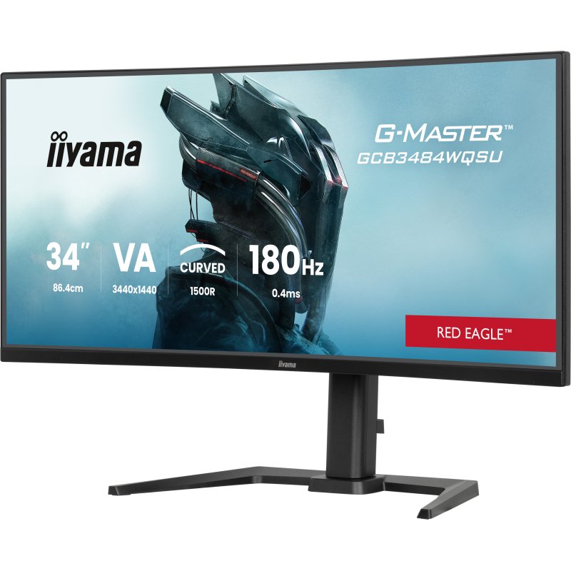 iiyama G-MASTER GCB3484WQSU-B1 écran plat de PC 86,4 cm (34