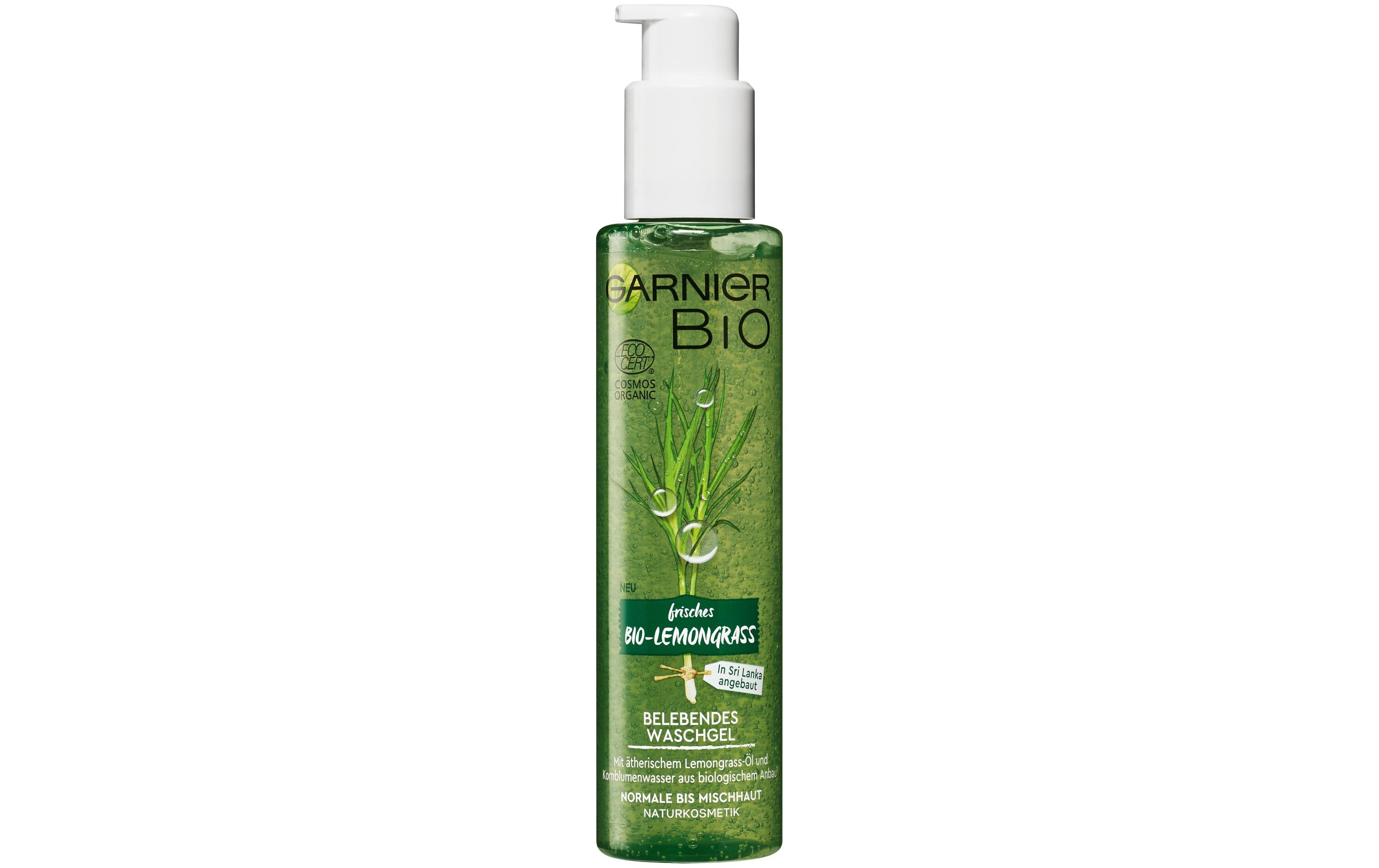 Reinigungsgel Bio Lemongrass 150 mlNatürliches, belebendes Waschgel mit ätherischem Lemongrass-Öl