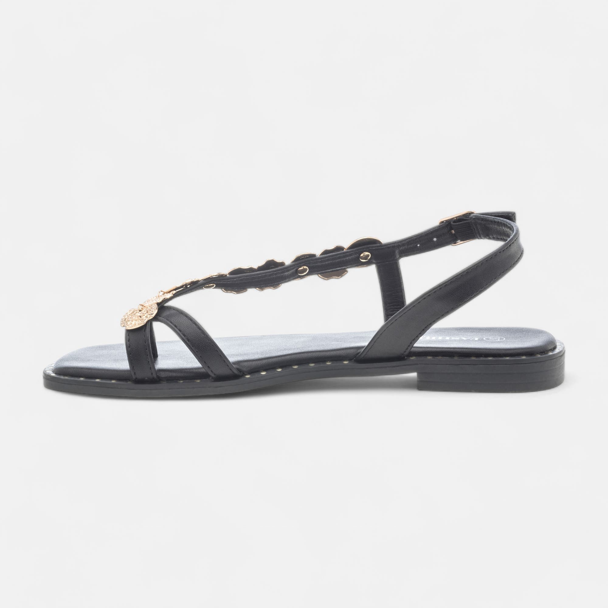 Nu-pieds Femme noir