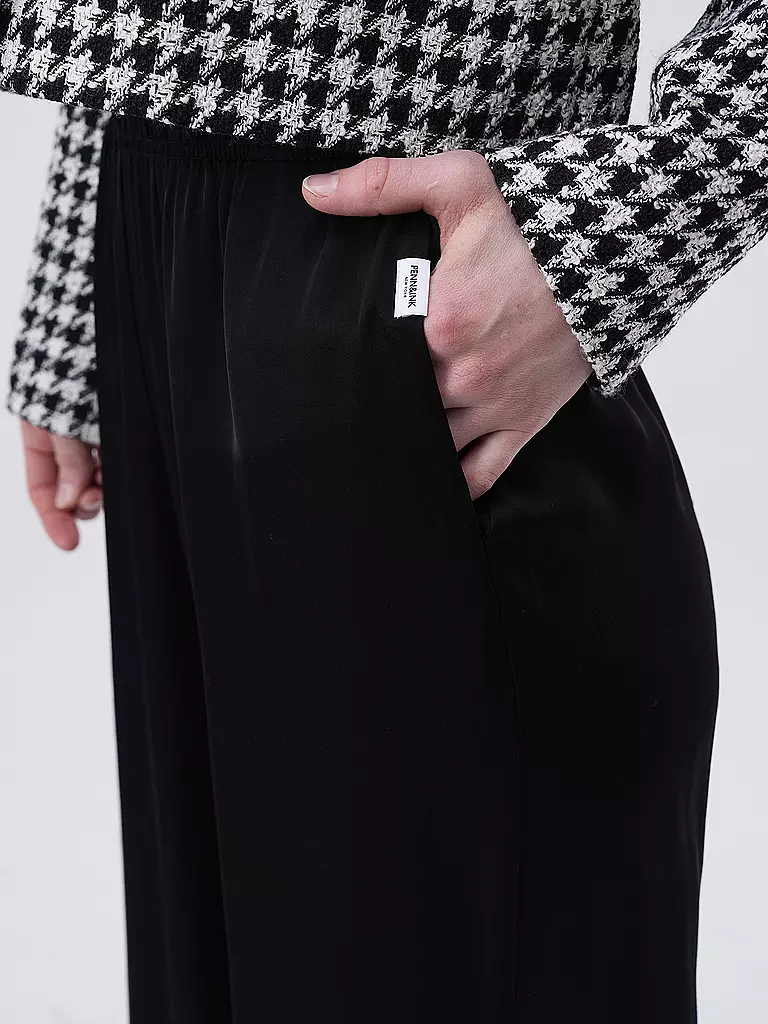 PENN&INK Marlenehose schwarz
