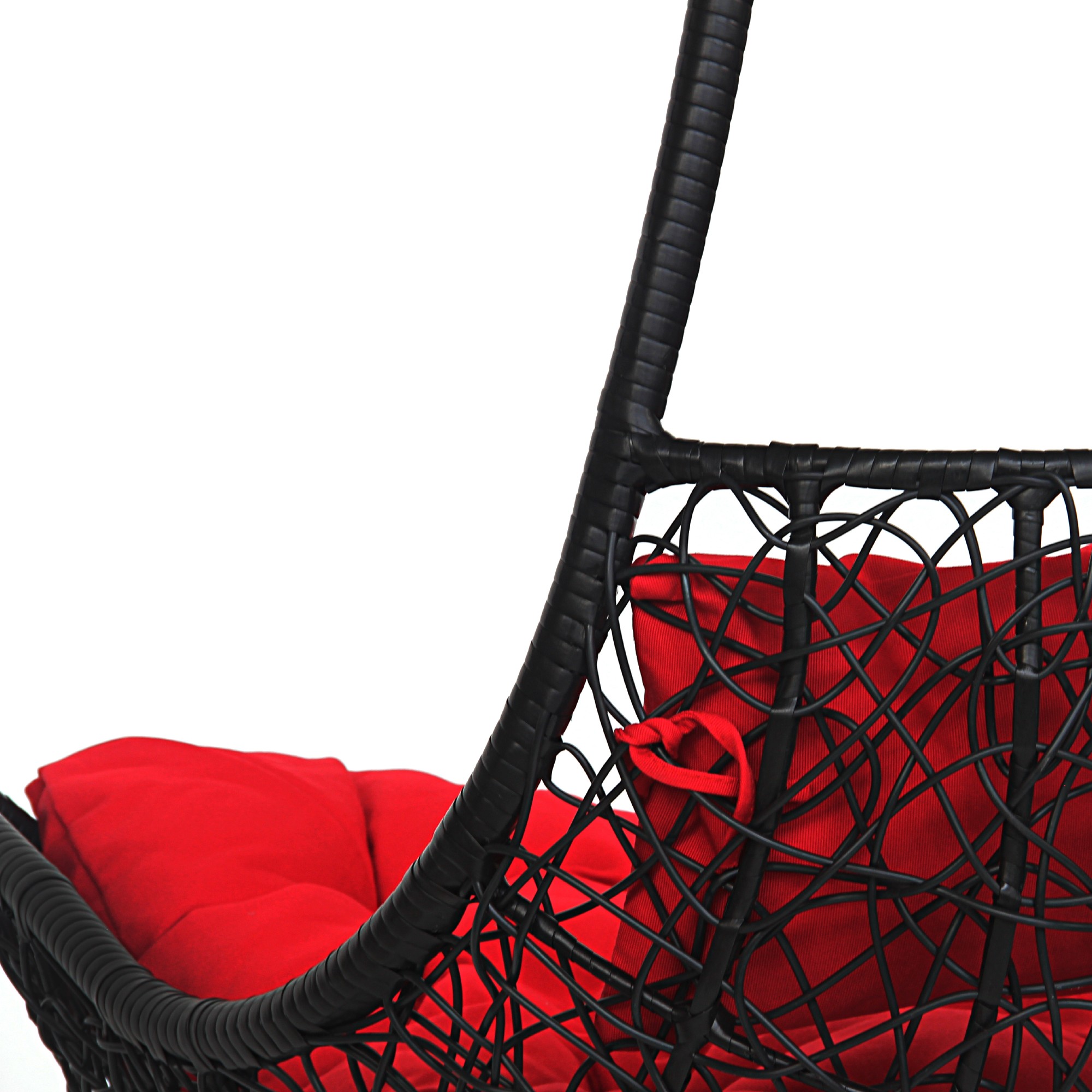 Freischaukler 'Snap', schwarz, rot, Ø 95cm, H 195 cm günstig bestellen