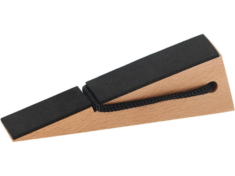 Esschert Design Türsicherung Holz 12 cm Türkeil aus FSC-zertifiziertem Holz