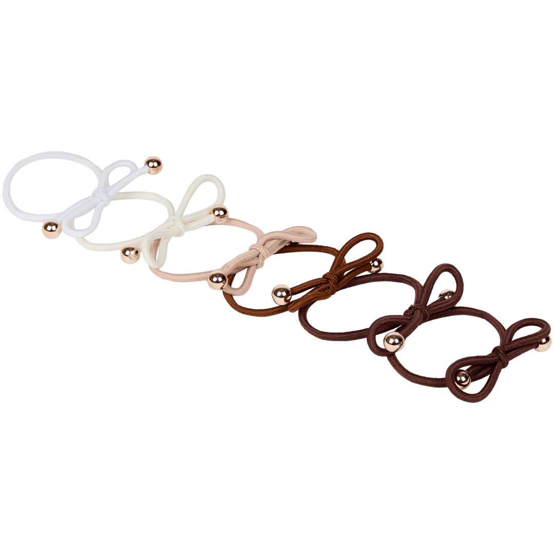 Haarelastieken 6 stuks | diverse varianten