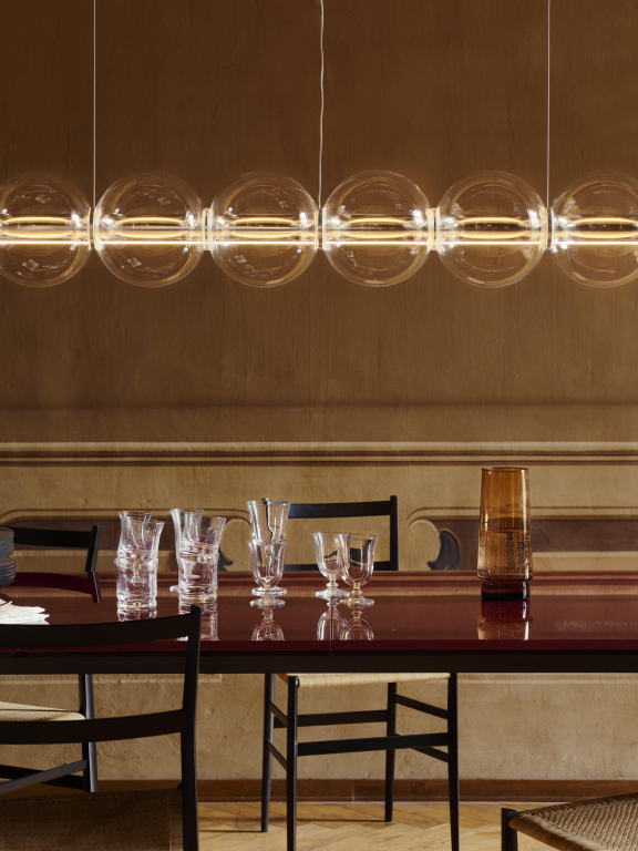 Flos Luce Sferica S2 hanglamp Glass