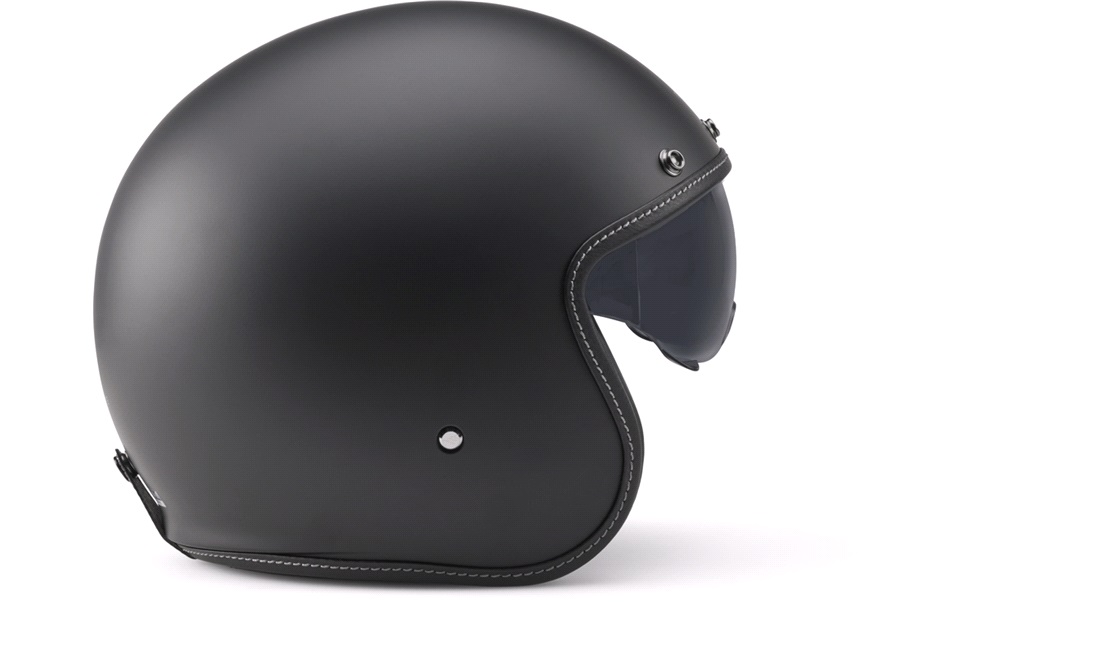 Pilothjelm MT Le Mans 2 SV S matsort inkl. klar og mørktonet solbrille str. S