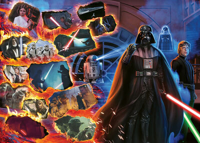 Ravensburger Puslespill Star Wars Villainous Darth Vader 1000 Brikker